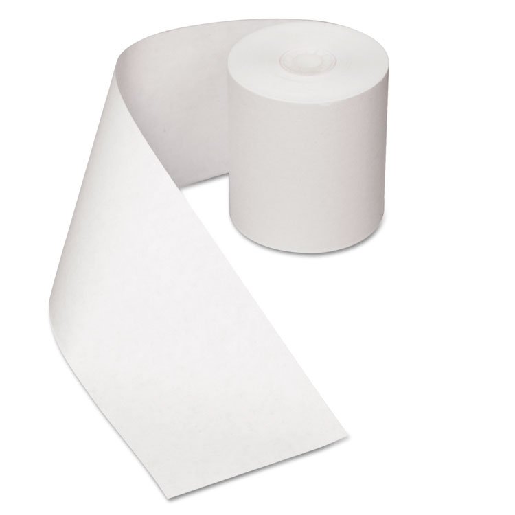 AmerCareRoyal Register Rolls, 3" x 150 ft, White, 30/Carton (RPPBR1300)