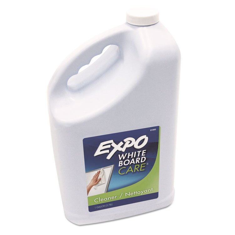 EXPO White Board CARE Dry Erase Surface Cleaner, 1 gal Bottle (SAN81800)