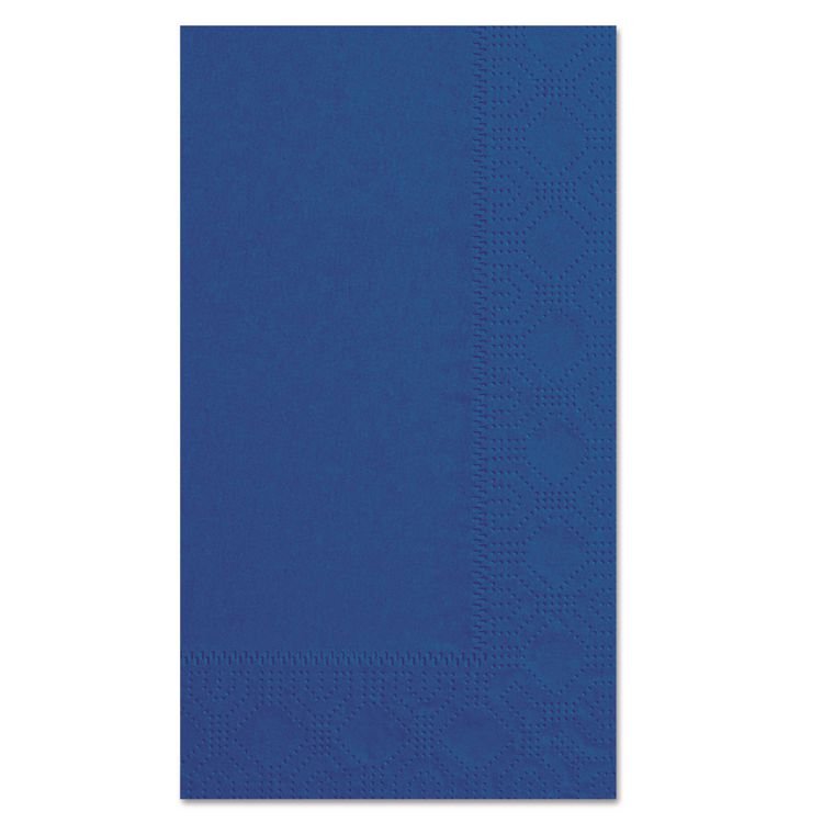 Hoffmaster Dinner Napkins, 2-Ply, 15 x 17, Navy Blue, 1000/Carton (HFM180522)