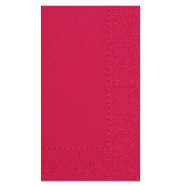 Hoffmaster Dinner Napkins, 2-Ply, 15 x 17, Red, 1000/Carton (HFM180511)