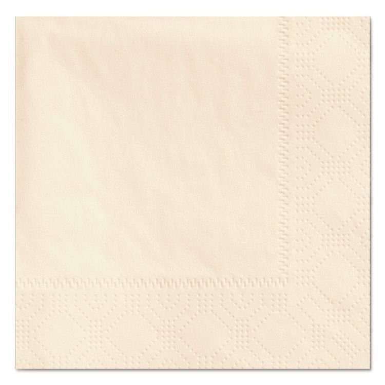 Hoffmaster Beverage Napkins, 2-Ply, 9 1/2 x 9 1/2, Ecru, 1000/Carton (HFM180317)