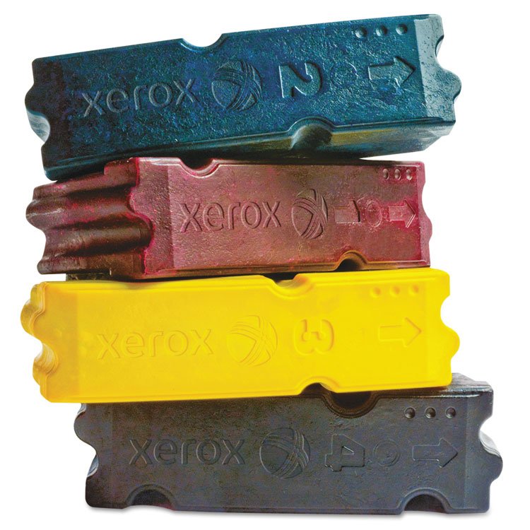 Xerox 108R00830 Solid Ink Stick, 37,000 Page-Yield, Magenta, 4/Box (XER108R00830)