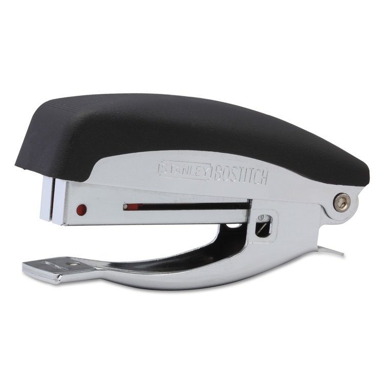 Bostitch Deluxe Hand-Held Stapler, 20-Sheet Capacity, Black (BOS42100)