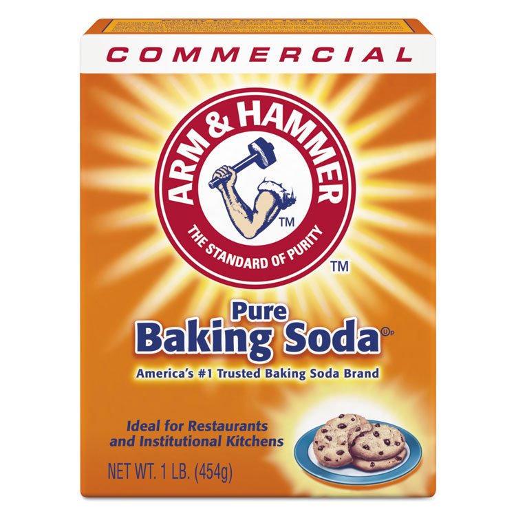 Arm & Hammer Baking Soda, 1 lb Box, 24/Carton (CDC3320084104)