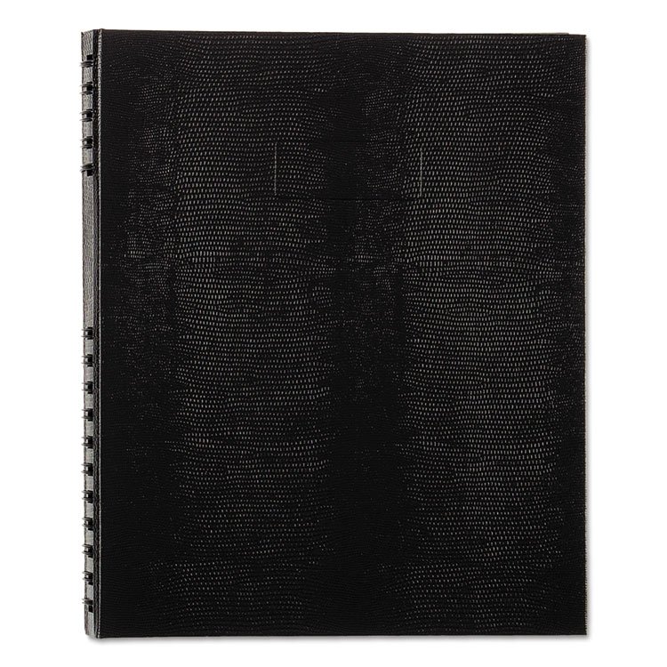 Blueline NotePro Notebook, 1-Subject, Medium/College Rule, Black Cover, (150) 11 x 8.5 Sheets (REDA10300BLK)