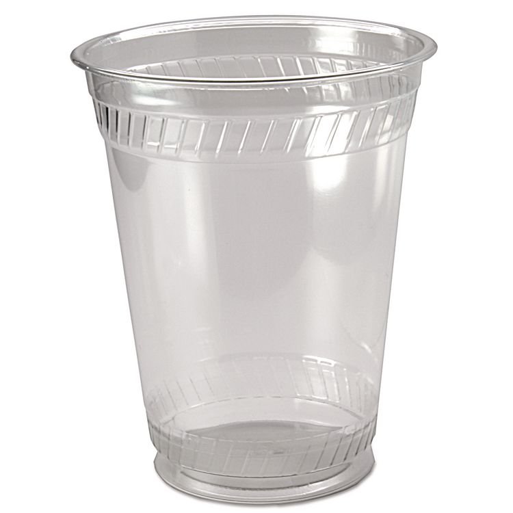 Fabri-Kal Kal-Clear PET Cold Drink Cups, 16 oz to 18 oz, Plastic, Clear, 50/Sleeve, 20 Sleeves/Carton (FABKC16S)