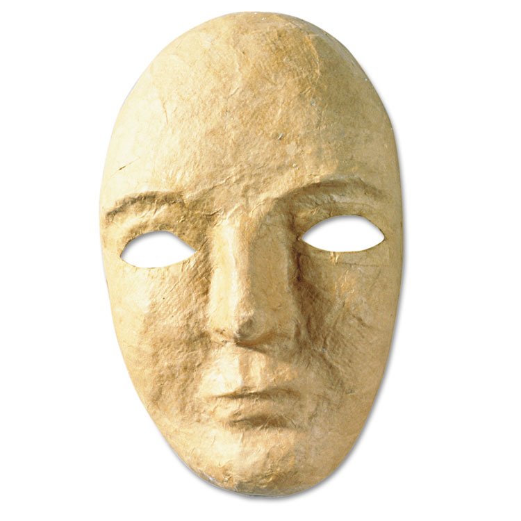 Creativity Street Paper Mache Mask Kit, 8 x 5.5 (CKC4190)