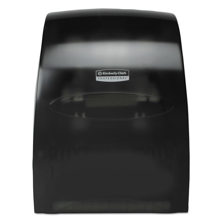 Kimberly-Clark Professional* Sanitouch Hard Roll Towel Dispenser, 12.63 x 10.2 x 16.13, Smoke (KCC09996)