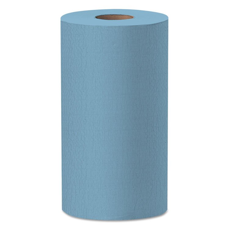 General General Clean X60 Cloths, Small Roll, 13.5 x 19.6, Blue, 130/Roll, 6 Rolls/Carton (KCC35431)