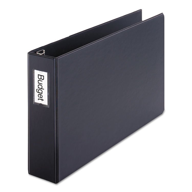 Cardinal Premier Easy Open 11 x 17 Locking Slant-D Ring Binder, 3 Rings, 3" Capacity, 11 x 17, Black (CRD12142)