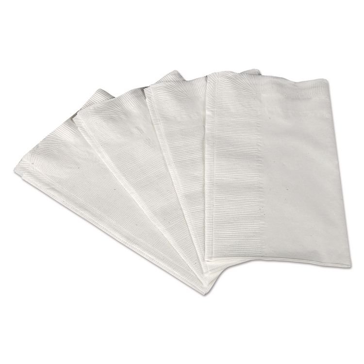 Scott 1/8-Fold Dinner Napkins, 2-Ply, 17 x 14 63/100, White, 300/Pack, 10 Packs/Carton (KCC98200)