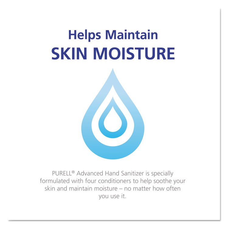 GO-JO INDUSTRIES Advanced Hand Sanitizer Soothing Gel, Fresh Scent with Aloe and Vitamin E, 8 oz Pump Bottle, 24 Carton (GOJ967406ECDECO)