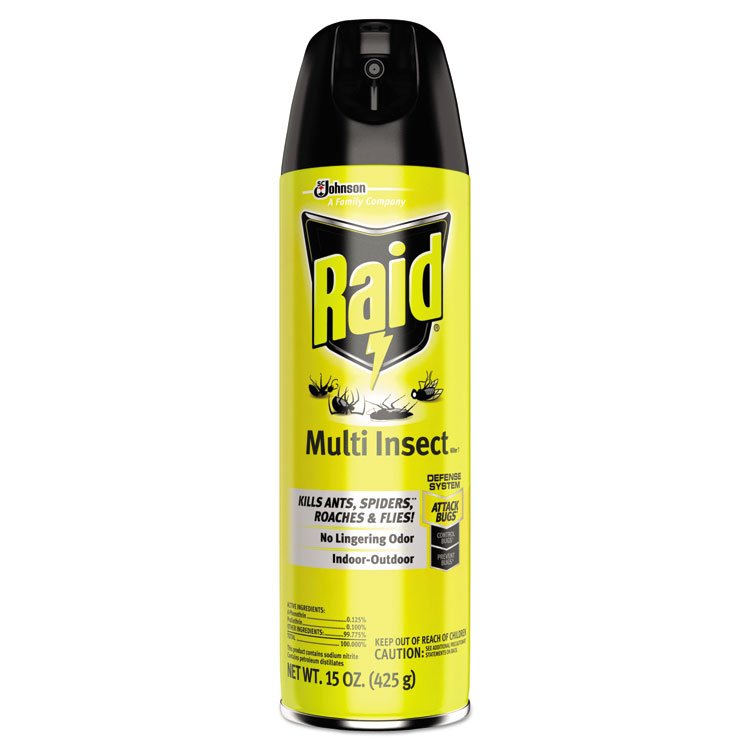 Raid Multi Insect Killer, 15 oz Aerosol Spray (SJN300819EA)