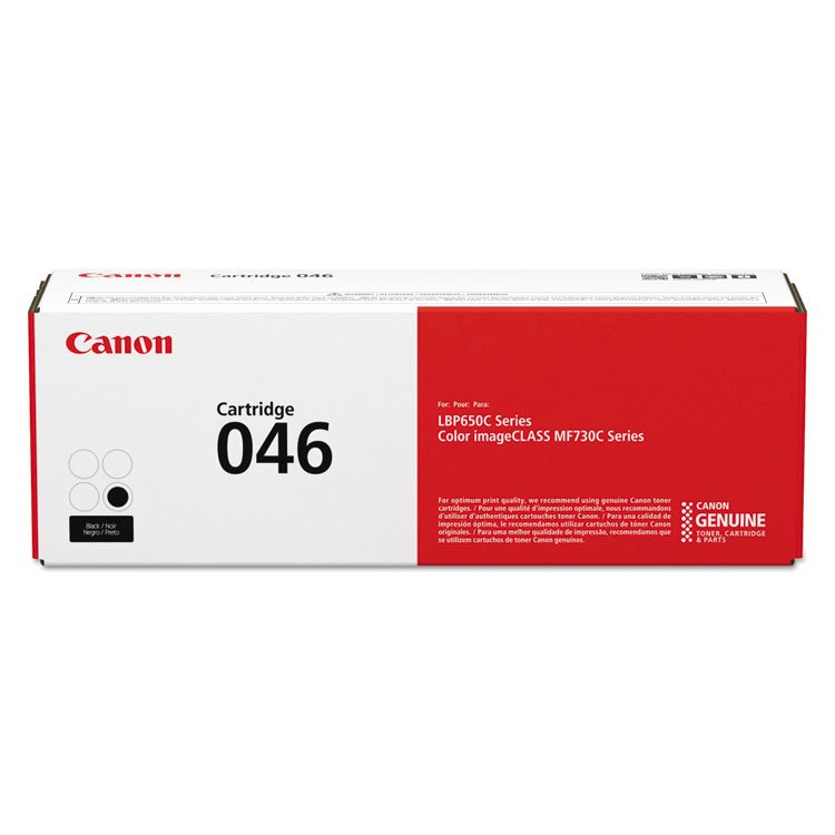 Canon 1250C001 (046) Toner, 2,200 Page-Yield, Black (CNM1250C001)