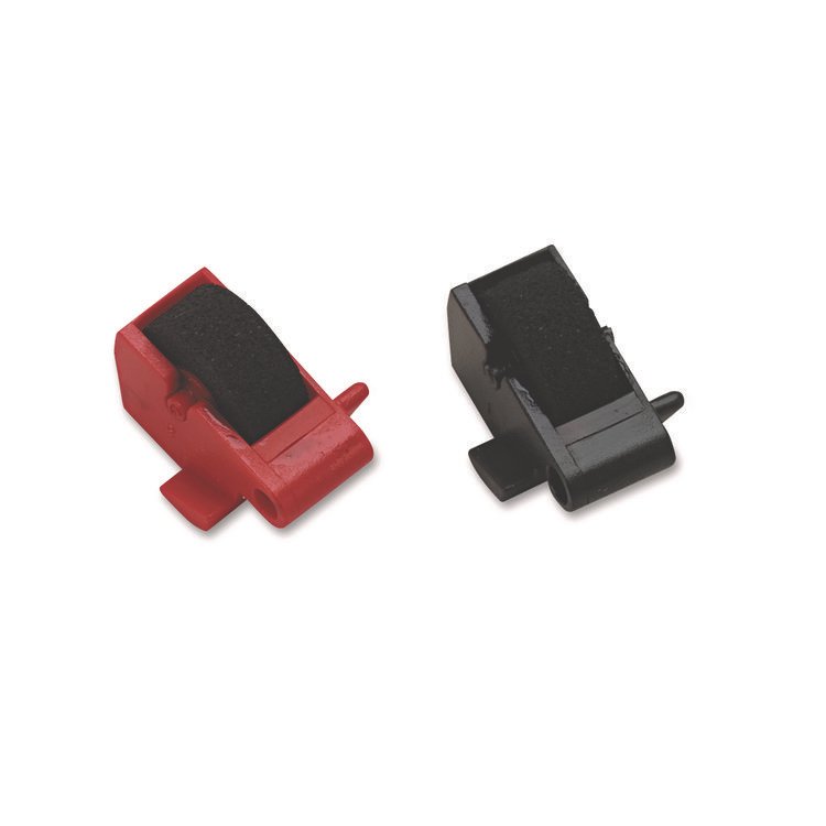 Dataproducts R14772 Compatible Ink Rollers, Black/Red, 2/Pack (DPSR14772)