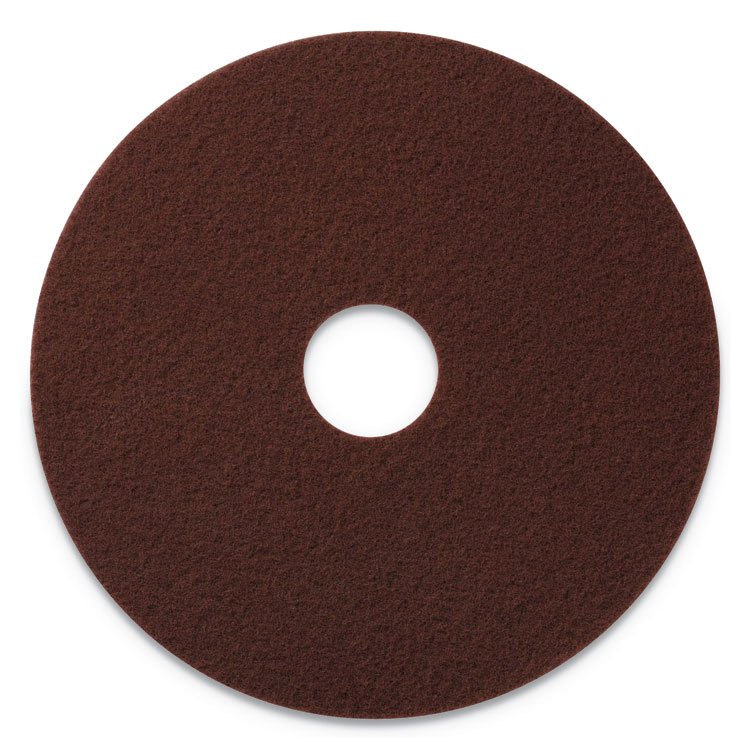 Americo EcoPrep EPP Specialty Pad, 20" Diameter, Maroon, 10/Carton (AM7420720)