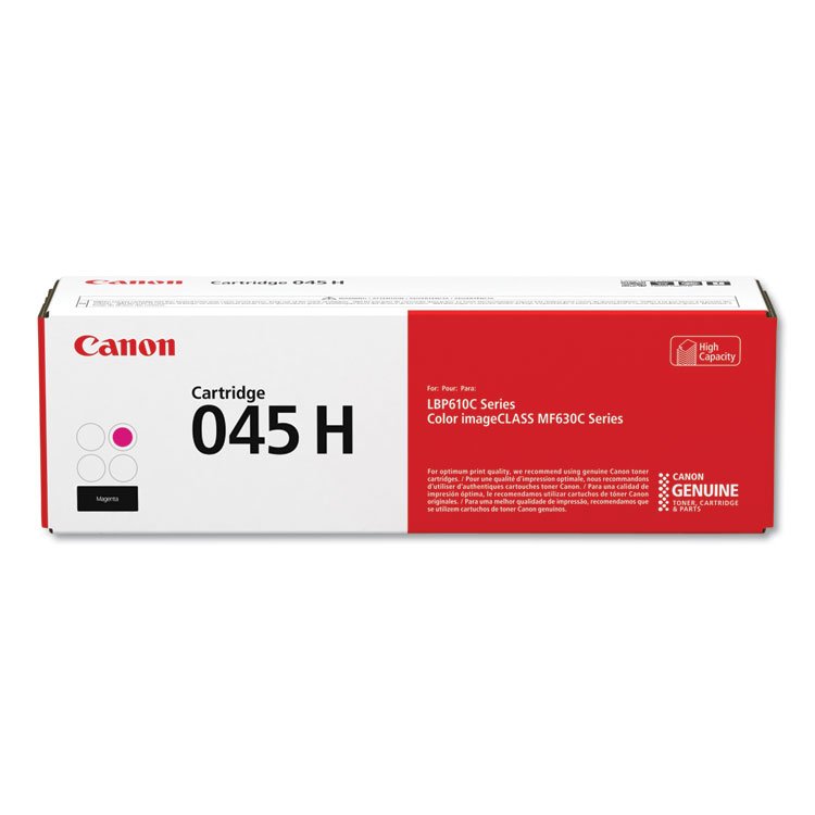 Canon 1244C001 (045) High-Yield Toner, 2,200 Page-Yield, Magenta (CNM1244C001)