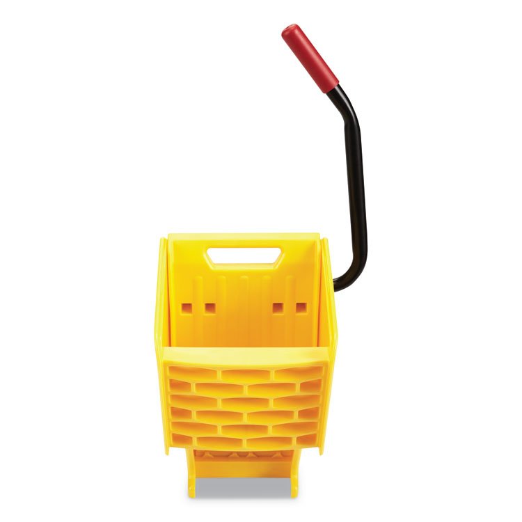 Rubbermaid Commercial WaveBrake 2.0 Wringer, Side-Press, Plastic, Yellow (RCP2064915)