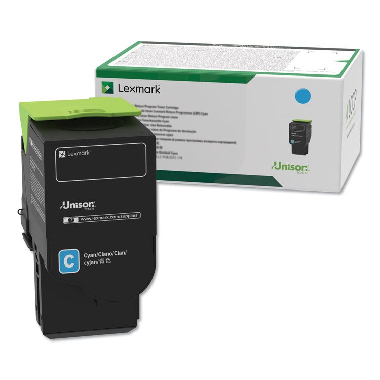 Lexmark C2310C0 Toner, 1,000 Page-Yield, Cyan (LEXC2310C0)