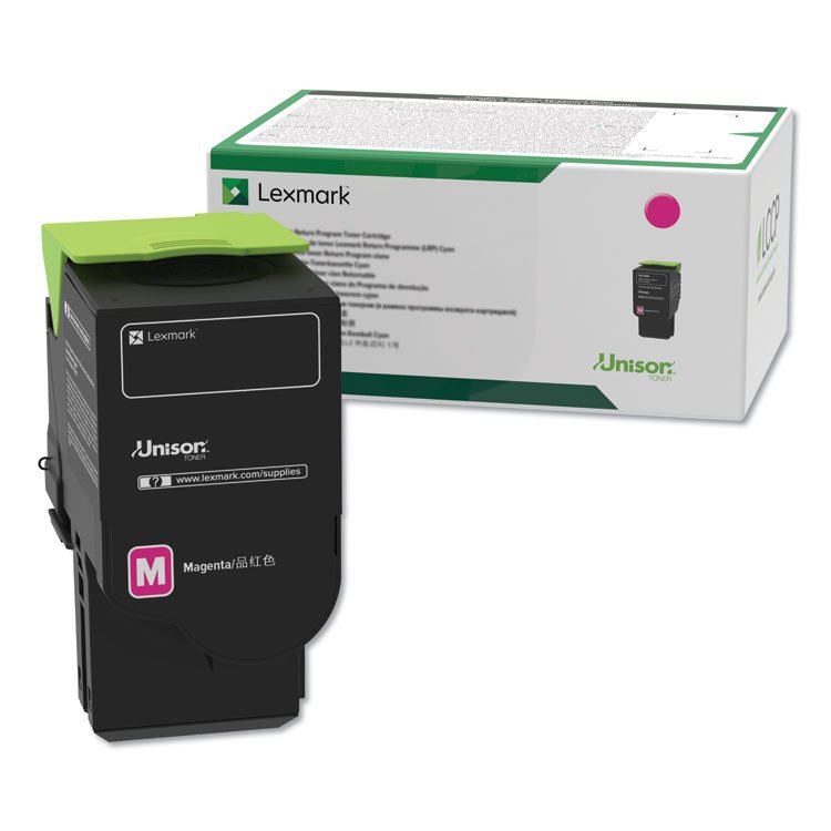 Lexmark C241XM0 Return Program Extra High-Yield Toner, 3,500 Page-Yield, Magenta (LEXC241XM0)