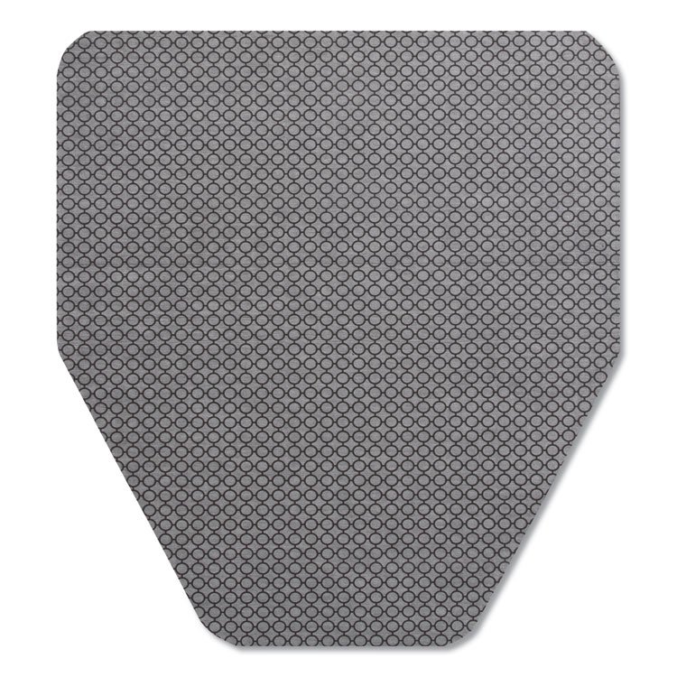 TOLCO Komodo Urinal Mat, 18 x 20, Gray, 6/Carton (TOC220209)