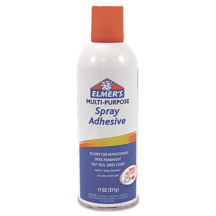 Elmer's Multi-Purpose Spray Adhesive, 11 oz, Dries Clear (EPIE451)