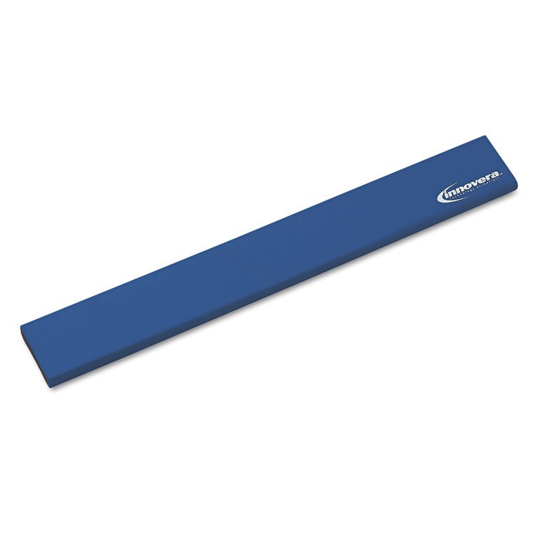 Innovera Keyboard Wrist Rest, 19.25 x 2.5, Blue (IVR52457)