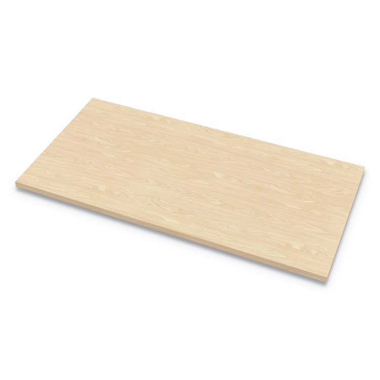 Fellowes Levado Laminate Table Top, 48" x 24", Maple (FEL9649701)