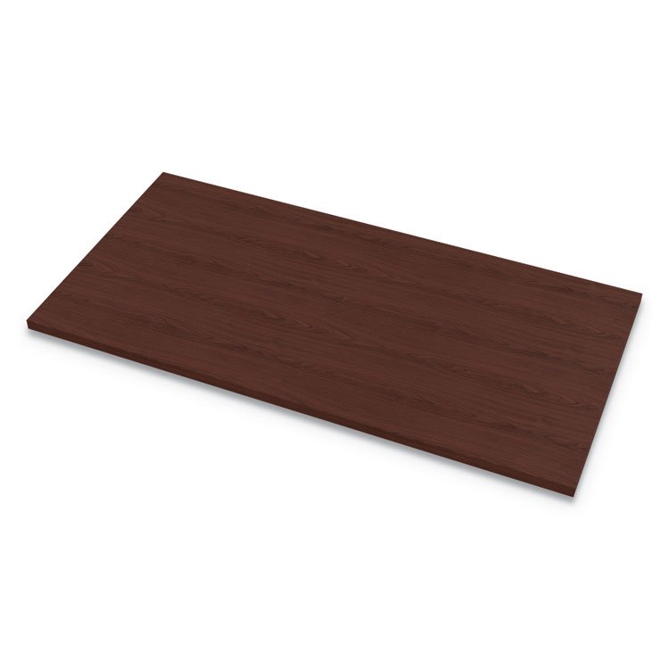 Fellowes Levado Laminate Table Top, 48" x 24", Mahogany (FEL9650401)