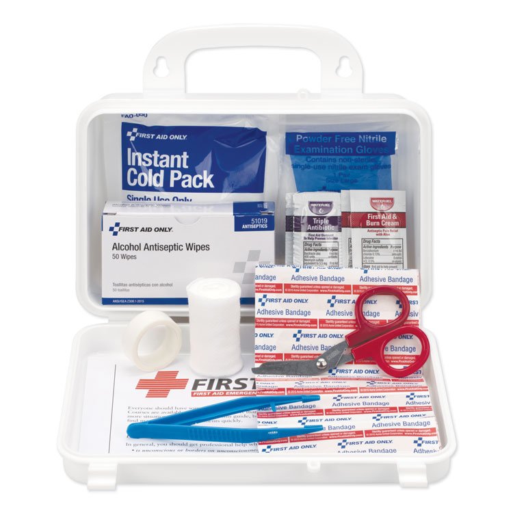 PhysiciansCare by First Aid Only First Aid Kit for Use by Up to 25 People, 113 Pieces, Plastic Case (FAO25001)