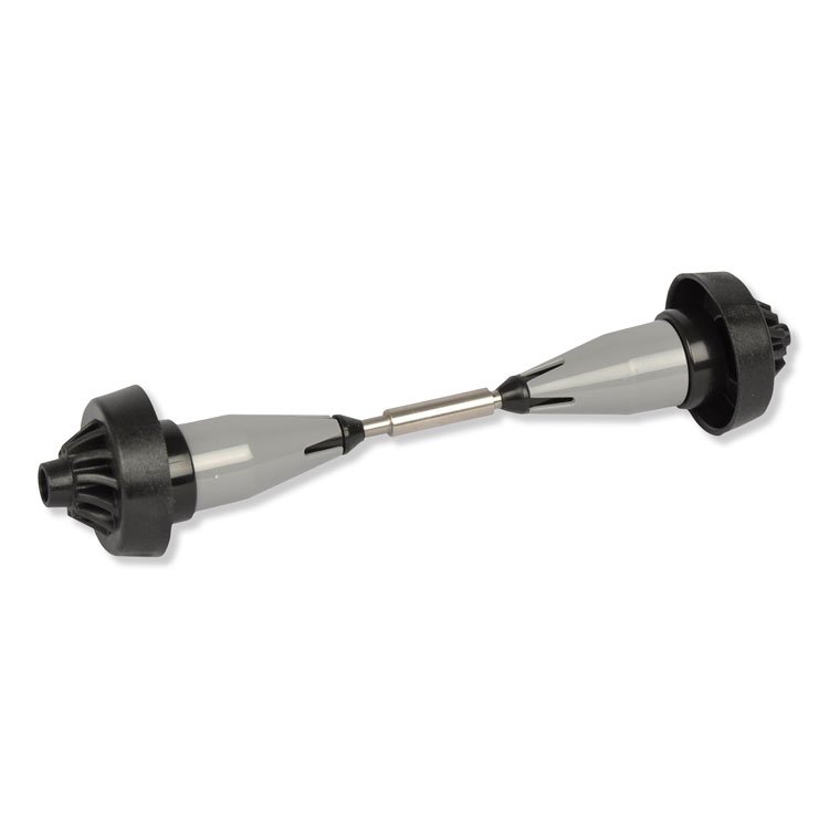 Tork Coreless High Capacity Spindle Kit, Plastic, 3.66" Roll Size, Type C, Gray, 2/Kit (TRK473040)