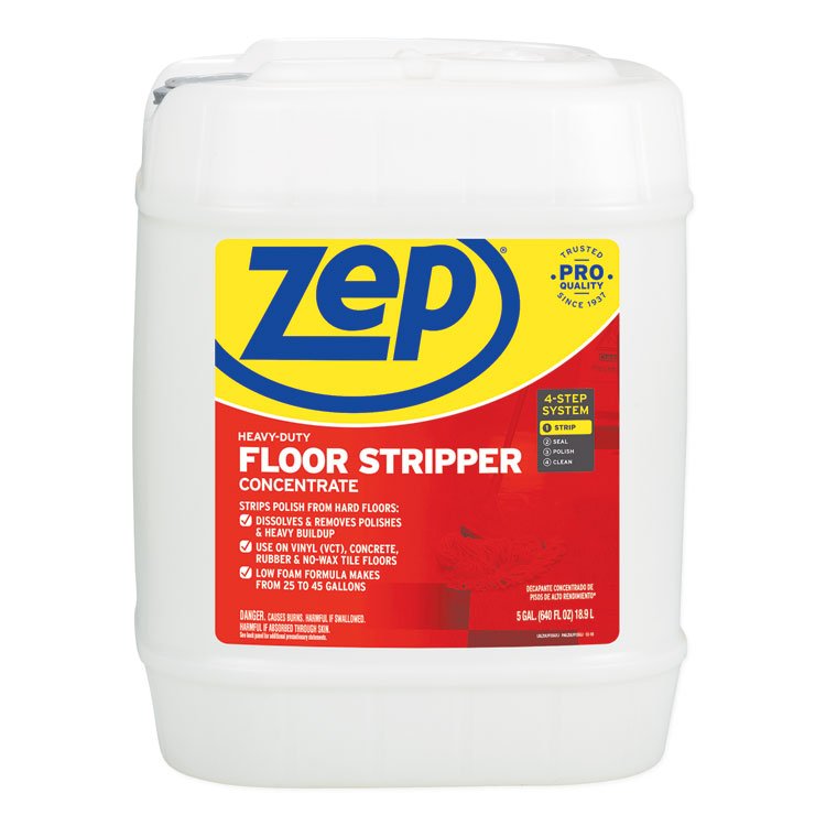 Zep Commercial Floor Stripper, 5 gal Jug (ZPEZULFFS5G)