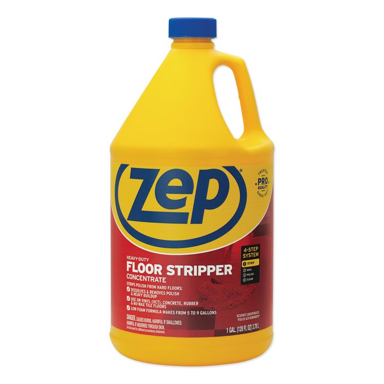 Zep Commercial Floor Stripper, 1 gal Bottle (ZPEZULFFS128EA)
