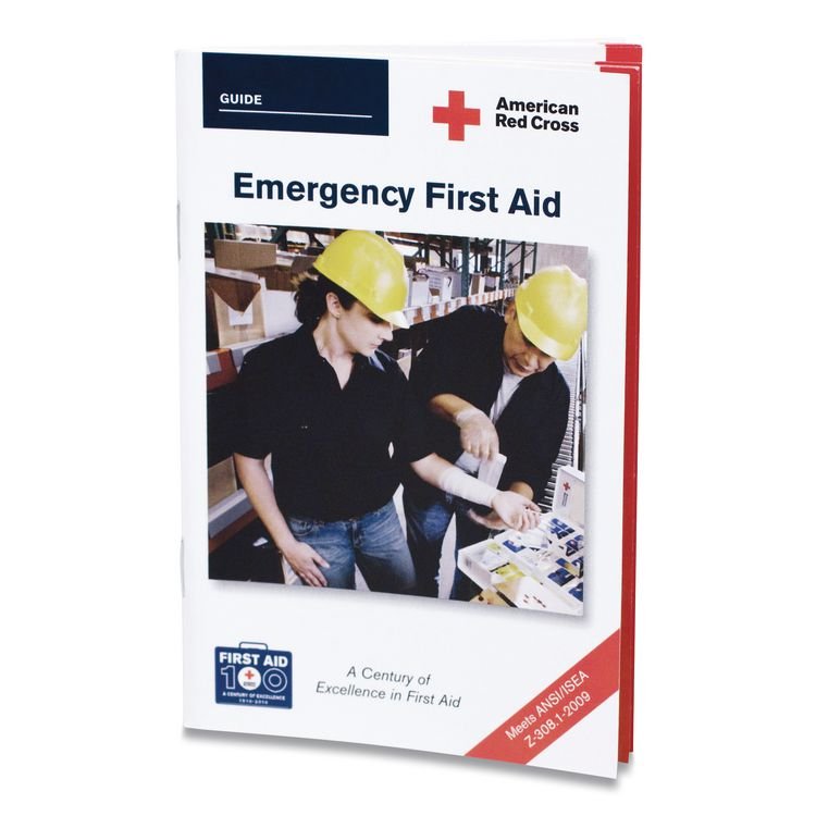 First Aid Only American Red Cross Emergency First Aid Guide, 48 Pages (FAO730008)