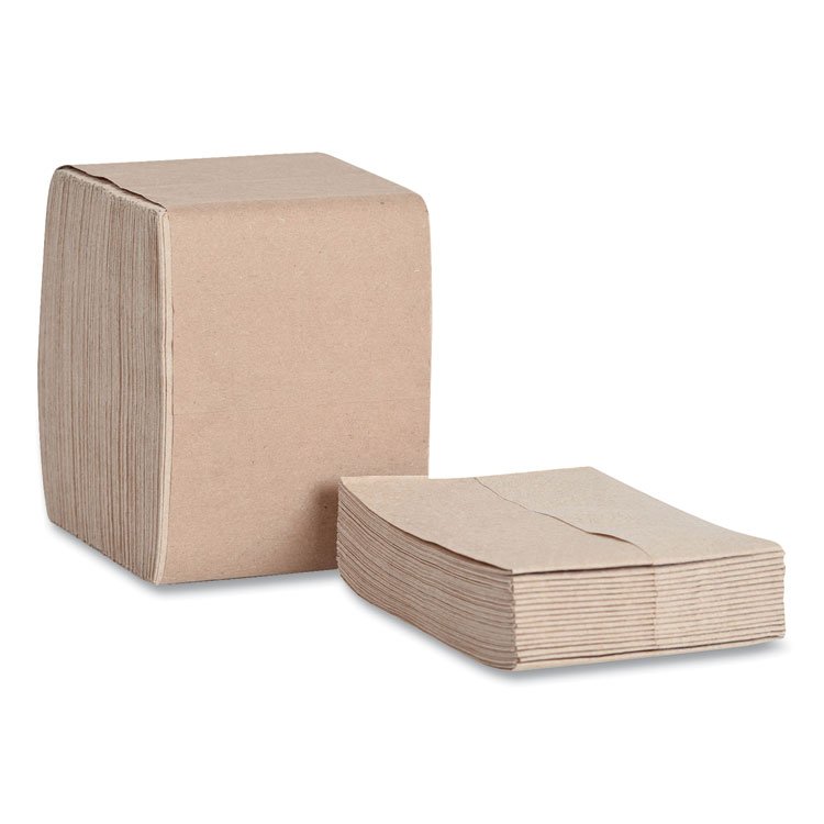 Tork Xpressnap Fit Interfold Dispenser Napkins, 1-Ply, 6.5 x 8.39, Natural, 240/Pack, 36 Packs/Carton (TRK506700)