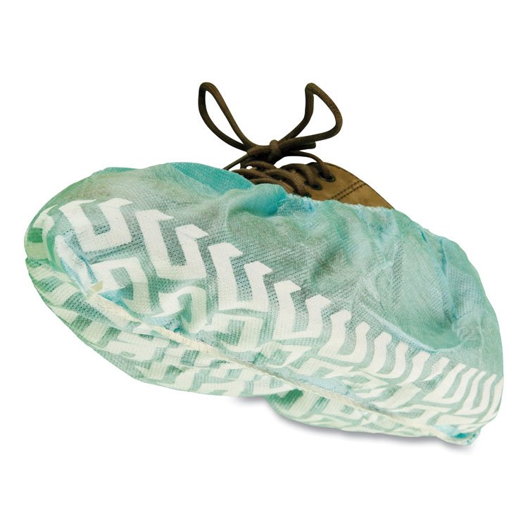 AMBITEX PSC Series Shoe Covers, Large, Blue, 300/Carton (TXIPSC3L)