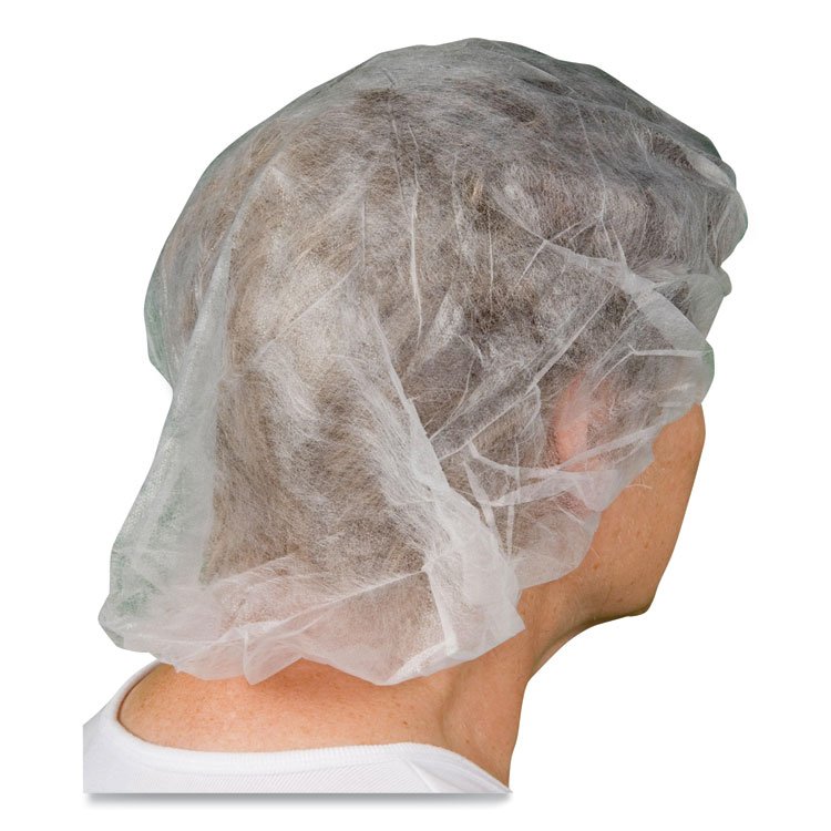 AMBITEX BC Series Bouffant Caps, 21", White, 1,000/Carton (TXIBC21)