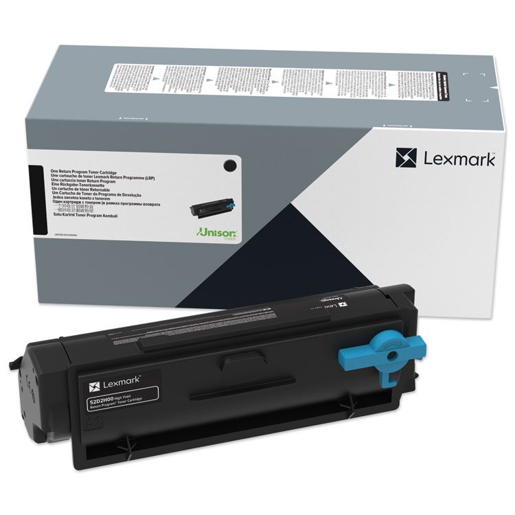 Lexmark B341H00 Return Program High-Yield Toner, 3,000 Page-Yield, Black (LEXB341H00)