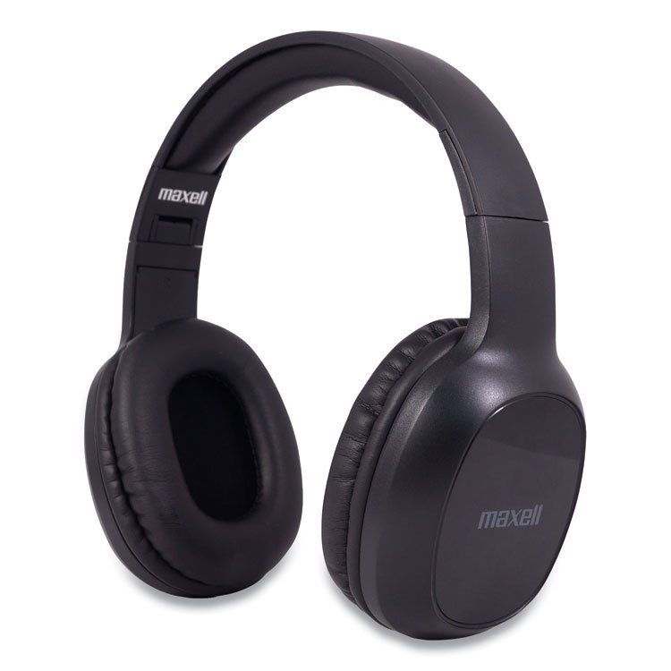 Maxell Bass 13 Wireless Headphone with Mic, Black (MAX199793)