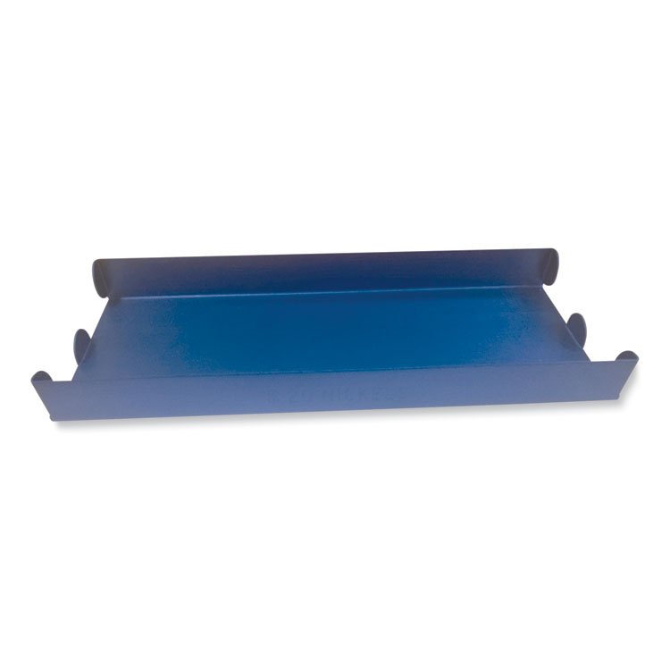 CONTROLTEK Metal Coin Tray, Nickels, Stackable, 3.5 x 10 x 1.75, Blue (CNK560066)