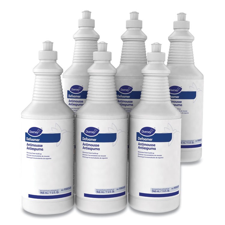 Diversey Defoamer/Carpet Cleaner, Cream, Bland Scent, 32 oz Squeeze Bottle (DVO95002620)