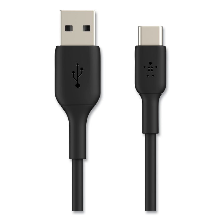 Belkin BOOST CHARGE USB-C to USB-A Cable, 3.3 ft, Black (BLKCAB001BT1MBK)