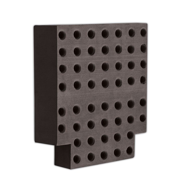 Rubbermaid Commercial Adaptable Flat Mop Wringer Insert, 8.37 x 8.5 x 1.5, Black, 12/Carton (RCP2132425)