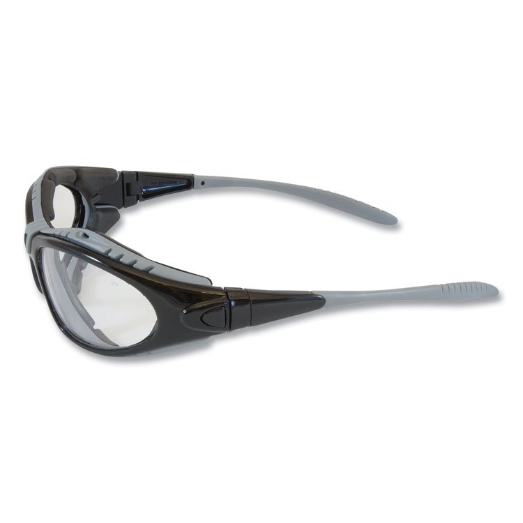 Bouton Optical Fuselage Safety Goggles, Black Frame, Clear Lens (BOU250500420)