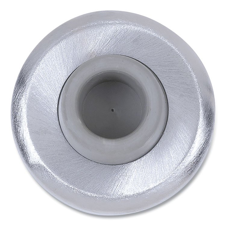 Tell Concave Wall Bumper, 5 x 2 x 6, Satin Chrome (PFQDT100084)