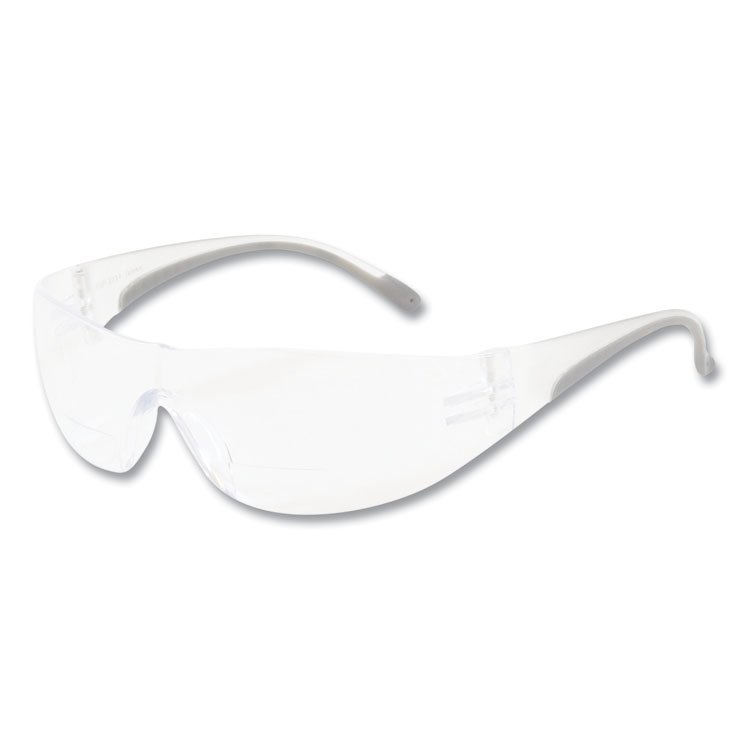 Bouton Zenon Z12R Rimless Optical Eyewear with 3-Diopter Bifocal Reading-Glass Design, Scratch-Resistant, Clear Lens, Clear Frame (PID250270030)