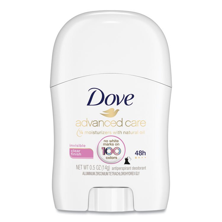 Dove Invisible Solid Antiperspirant Deodorant, Floral Scent, 0.5 oz (UNI66801EA)