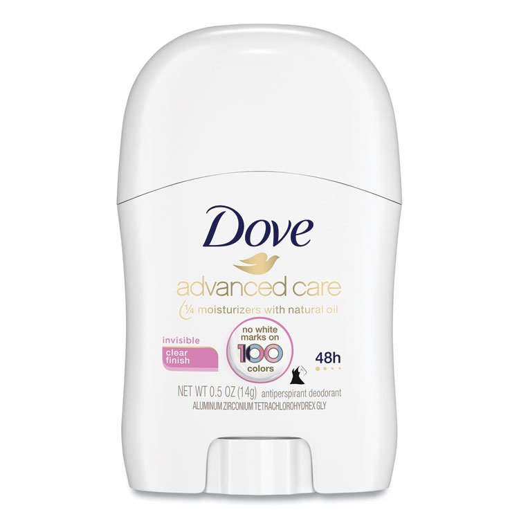 Dove Invisible Solid Antiperspirant Deodorant, Floral Scent, 0.5 oz, 36/Carton (UNI66801CT)