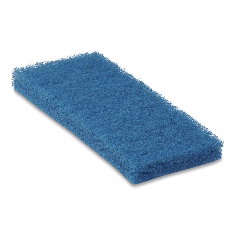 Americo Octopus 102 Medium Duty Cleaning Pad, 5 x 9, Blue, 20/Carton (AM7541020)