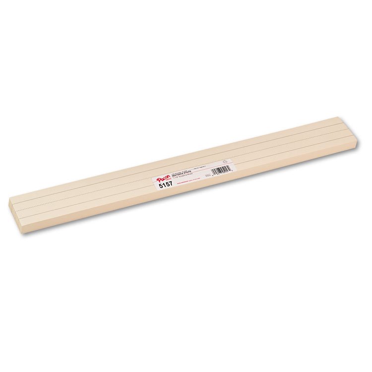 Pacon Sentence Strips, 24 x 3, Manila, 100/Pack (PAC5157)